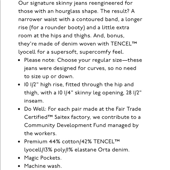 Curvy High Rise Skinny Jeans - Picture 3 of 7